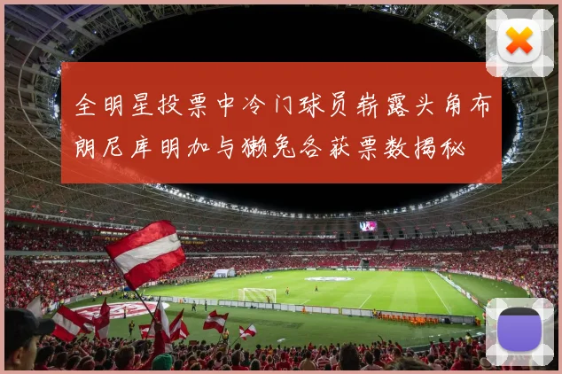 全明星投票中冷门球员崭露头角布朗尼库明加与獭兔各获票数揭秘